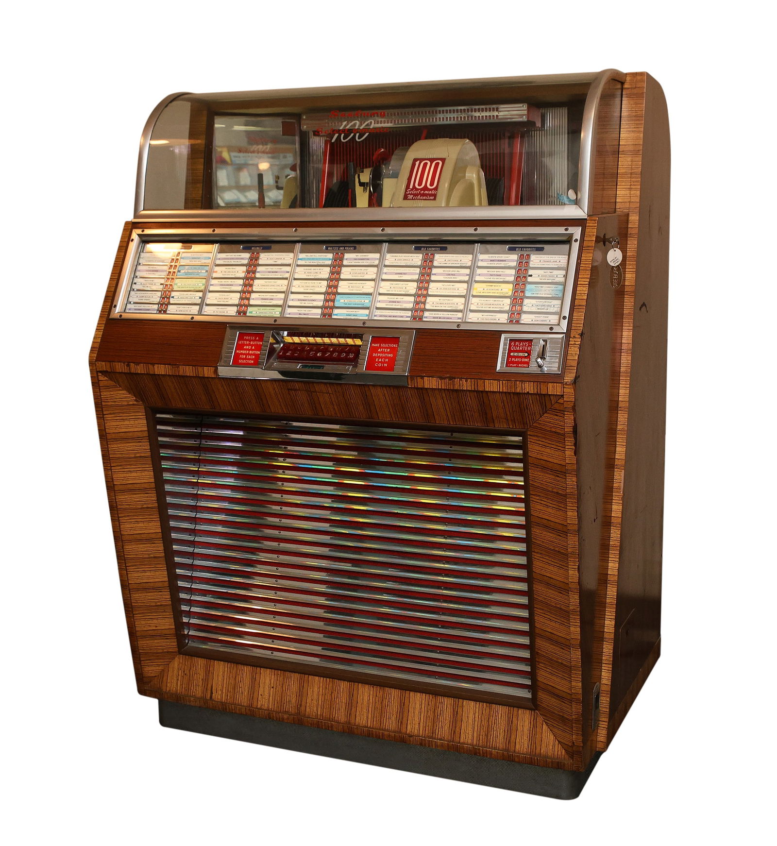 Seeburg Select-O-Matic 100 Jukebox, Model M100A (1 of 13)