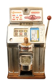 Jennings "The Governor" Tic Tac Toe Slot Machine
