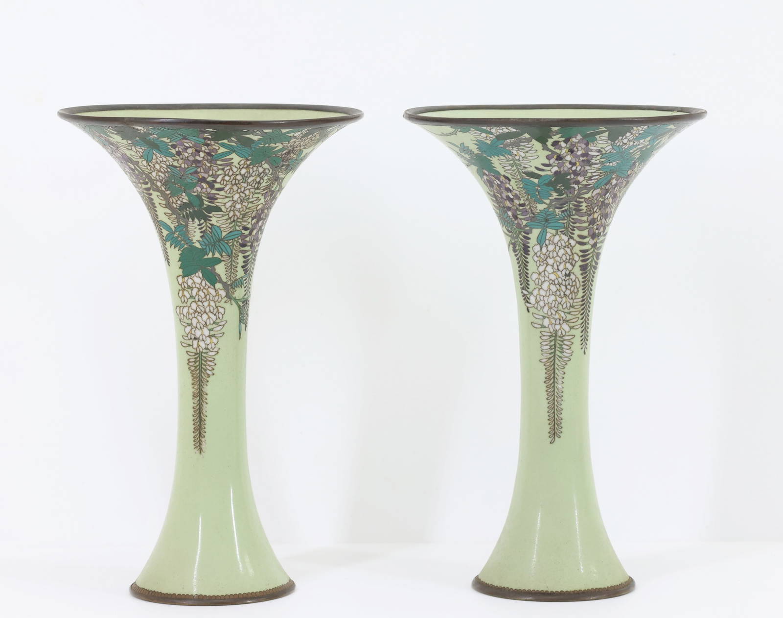 Japanese Cloisonne Vases