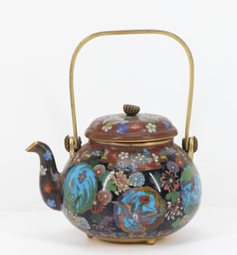Japanese Cloisonne Teapot