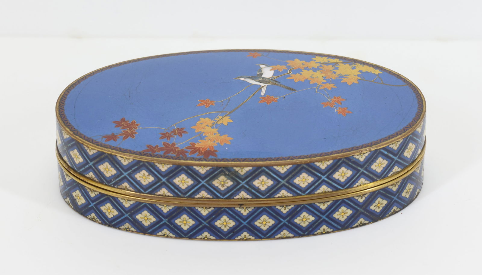 Namikawa Yasuyuki Japanese Cloisonne Box (1 of 10)