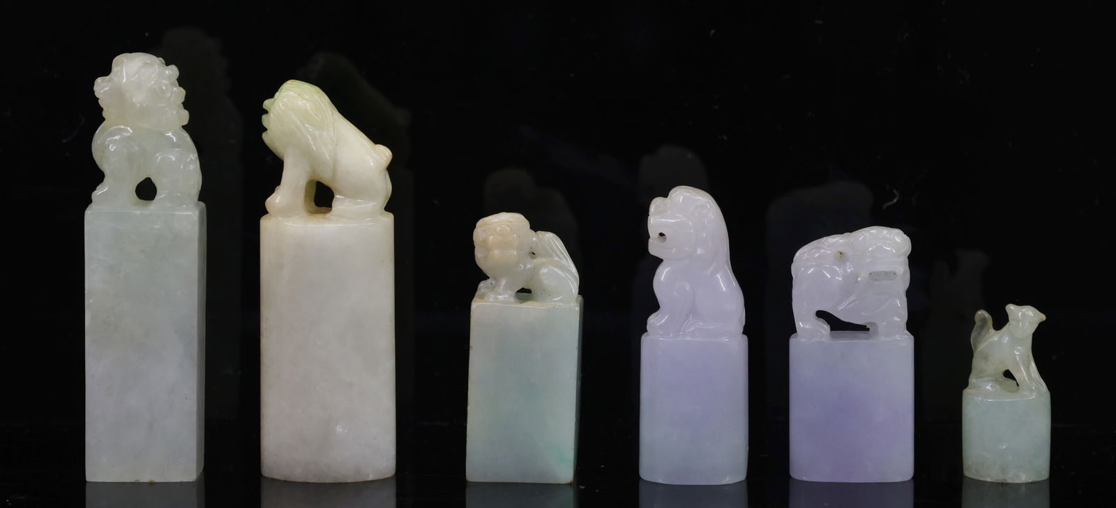 Chinese Carved Jade Seals (1 of 3)