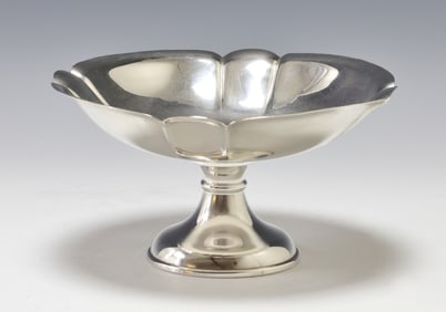 Toyokoki Japanese 990 Silver Compote