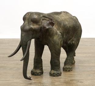 Sano Takachika for Kakuha Japanese Bronze Elephant