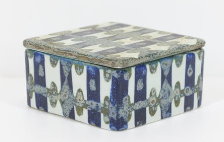 Nils Thorsson for Royal Copenhagen "Baca" Faience Box