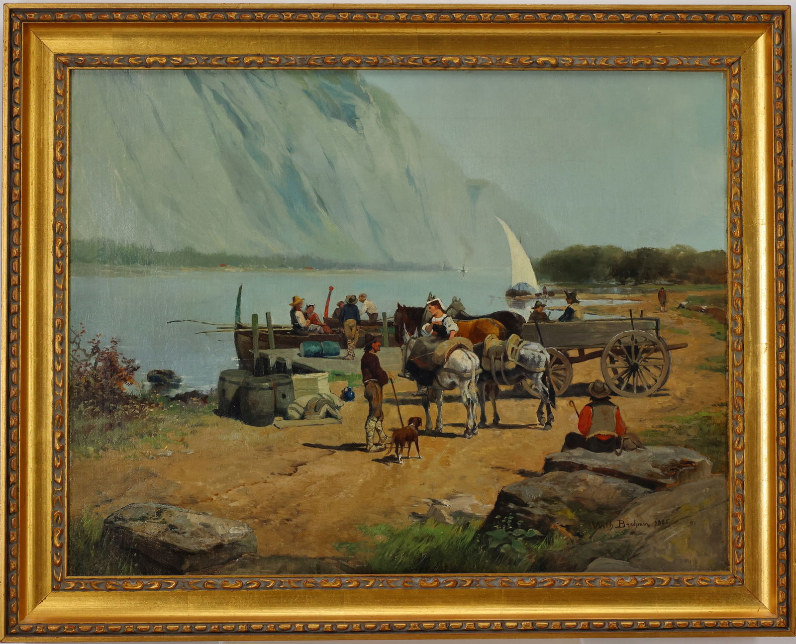 Oil on Canvas, Signed (1 of 4)