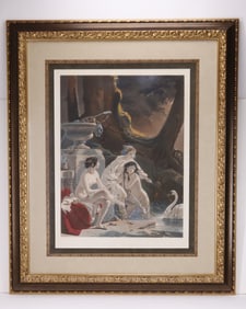 Paul Allais Embellished Etching