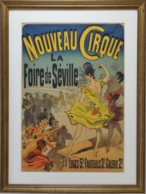 Nouveau Cirque la Foire de Seville stamped "Collection Henri Beraldi"