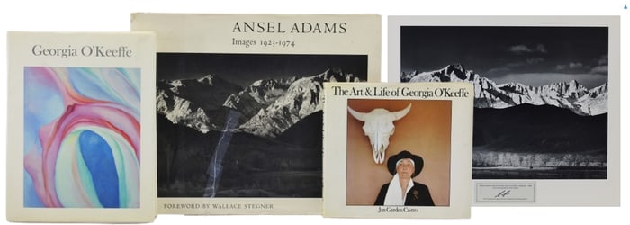Ansel Adams and Georgia O'Keeffe Books and Print