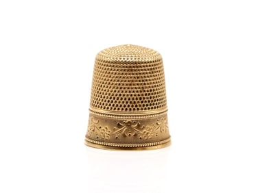 14k YG Thimble