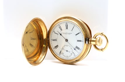 18k YG E. Howard & Co. Pocket Watch