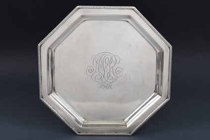 JE Caldwell Sterling Silver Serving Dish