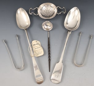 Hanoverian British Sterling Silver Tablewares