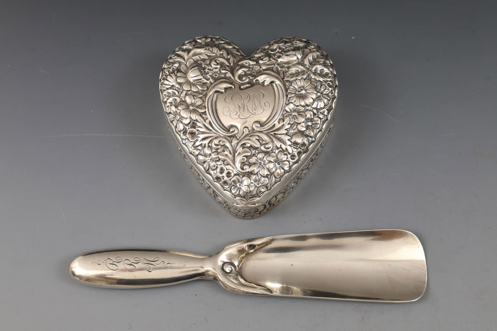Tiffany and Gorham Sterling Silver Vanity Accessories (1 of 12)