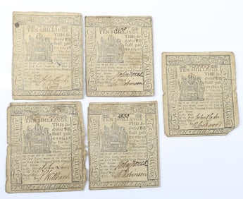 Delaware Colonial Currency