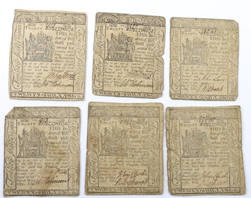 Delaware Colonial Currency
