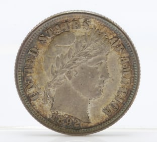 Barber Ten-Cent 1892 Proof