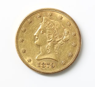Gold United States Eagle ($10.00) 1879