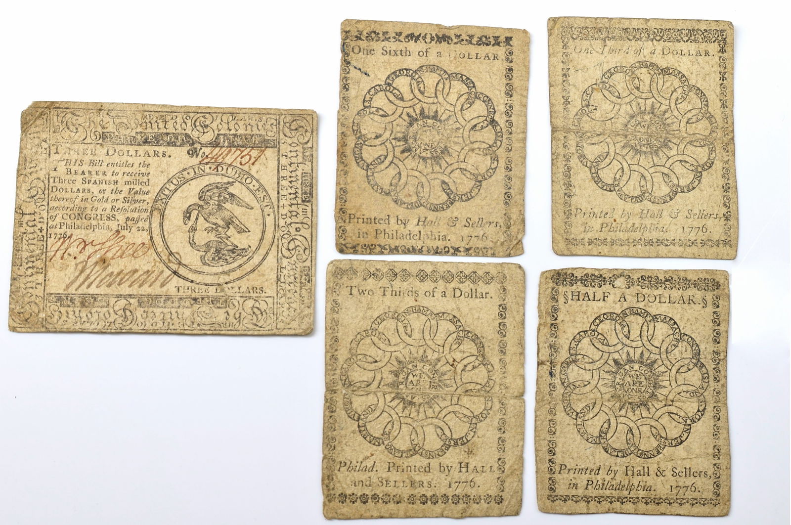 Continental Colonial Currency (1 of 2)