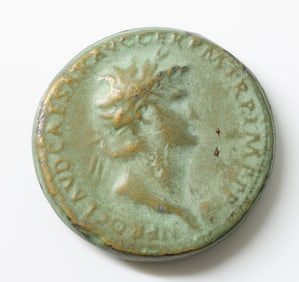 Ancient Roman Coin-Sestertius-Nero