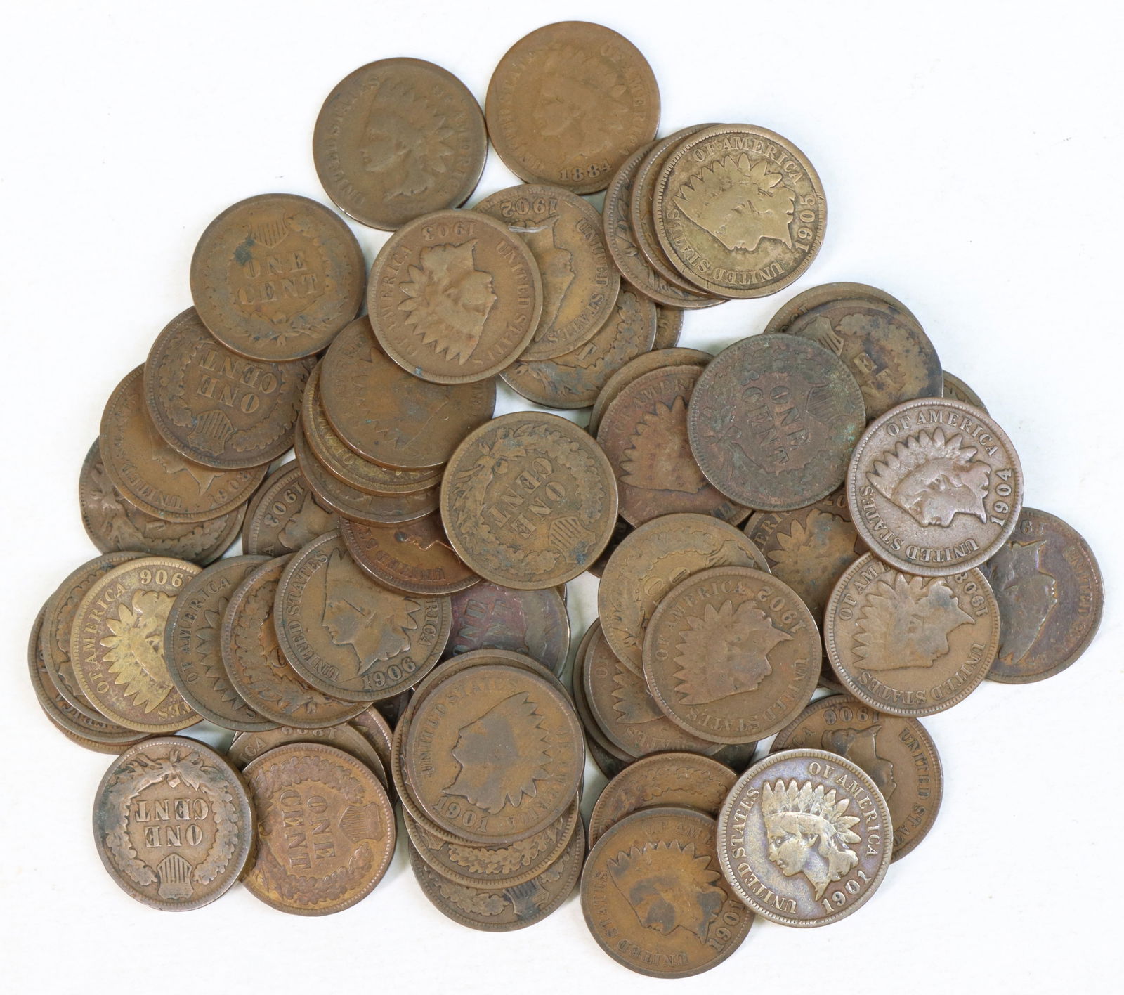 U.S. Indian Head Cents, 1877 (1 of 8)