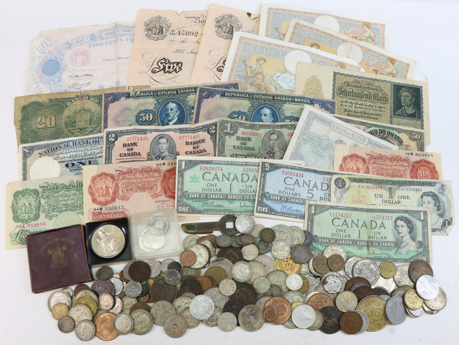 Foreign Coins and Currency (1 of 9)