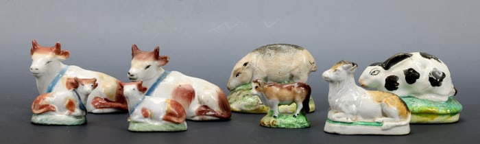 Staffordshire Animal Figures