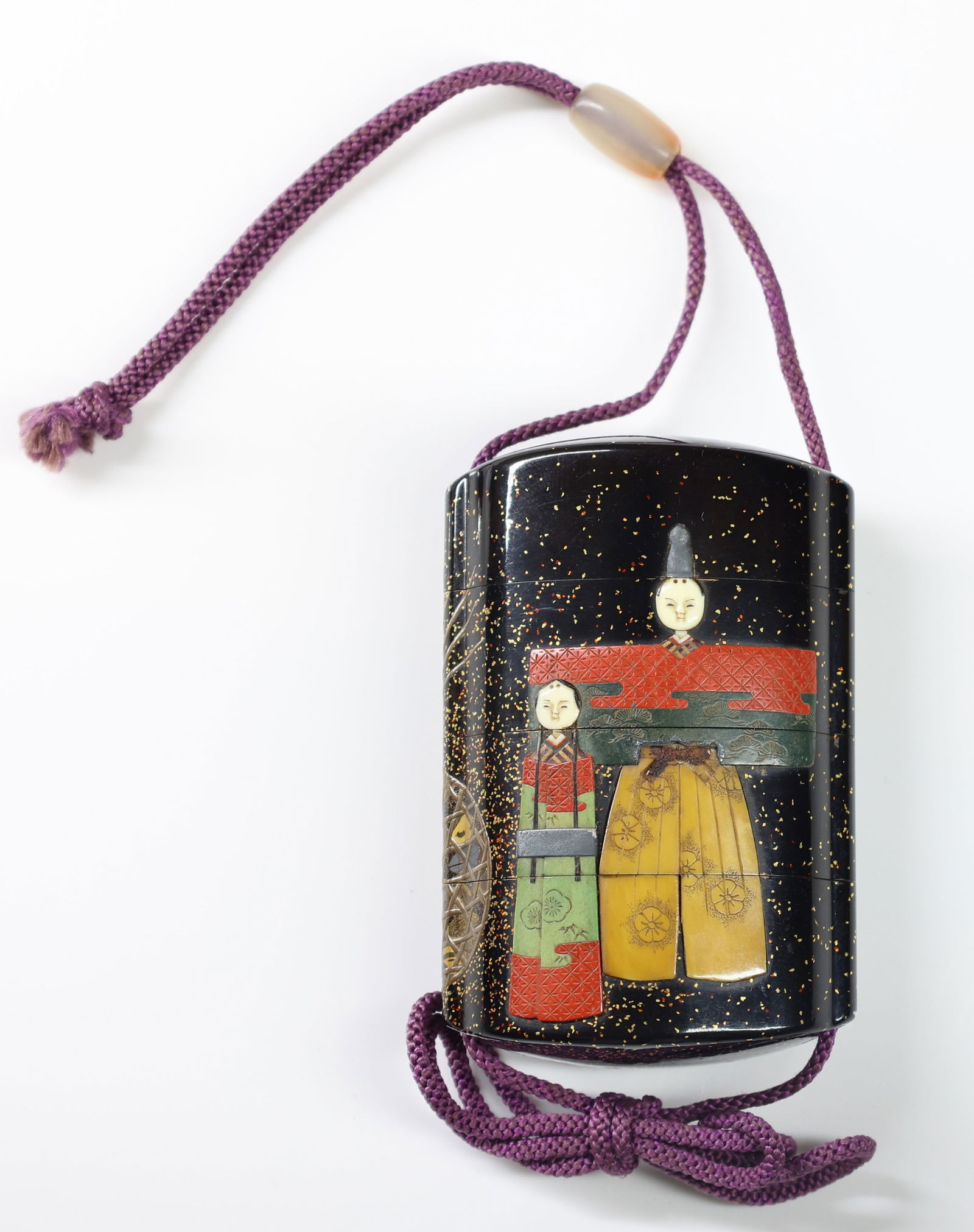 Toyo after Hakugyoku Japanese Lacquer Inro (1 of 7)