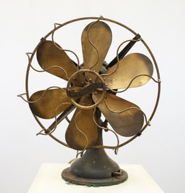 Westinghouse Brass Electric Fan