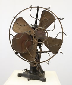 Robbins and Myers "Standard" Brass Electric Fan