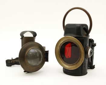 Antique Brass Era Vehicle/Carriage Lanterns