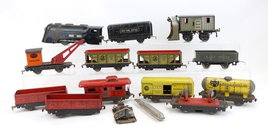 Train Engine and Cars