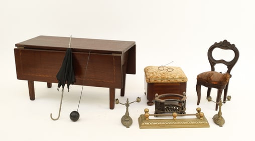 Doll Scale Furniture and Accessories