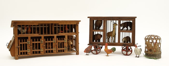 Antique Zoo and Farm Animals