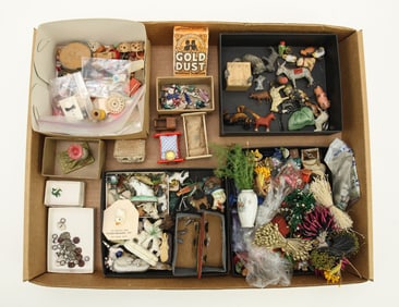 Miniature Doll Housewares and Figurines