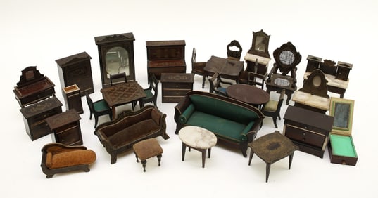 Miniature Antique Doll Furniture