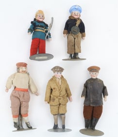German Dollhouse Dolls & Character Doll