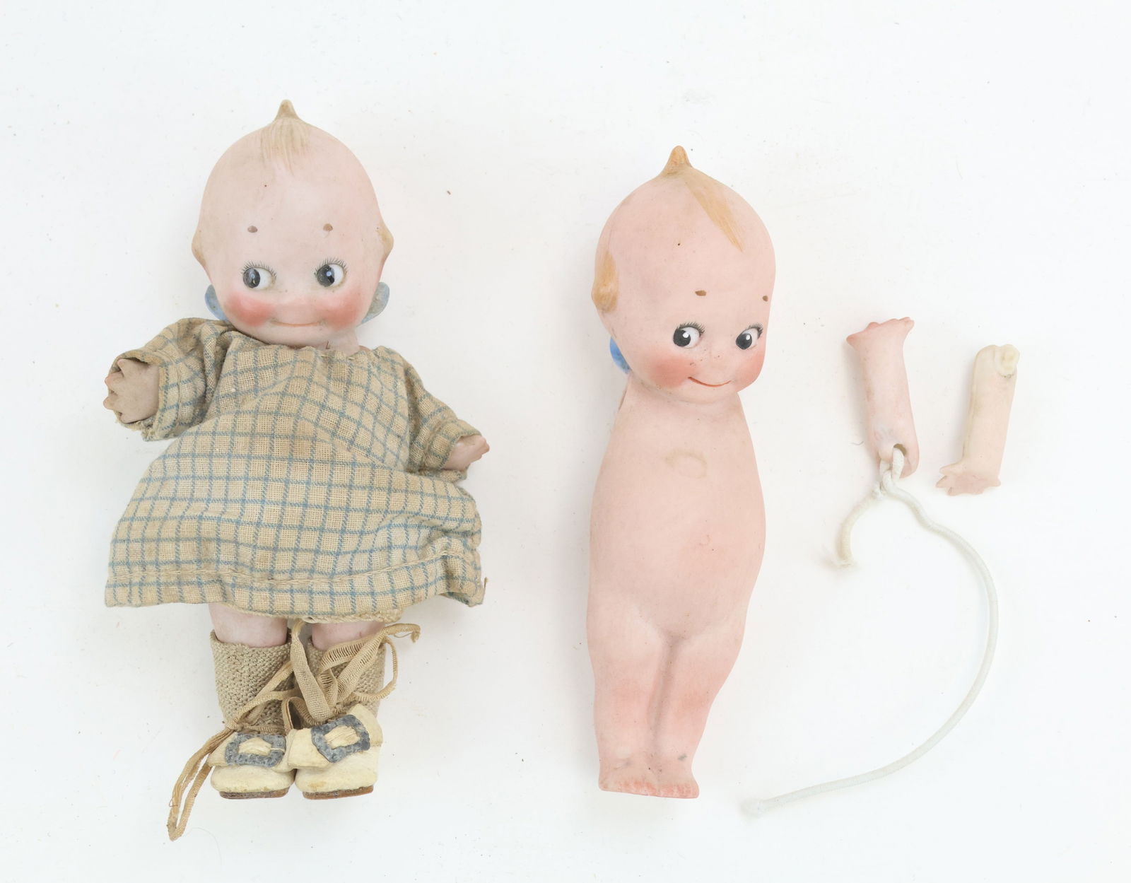 German All Bisque Kewpie Dolls (1 of 3)