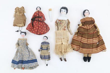 Antique China Head Dolls