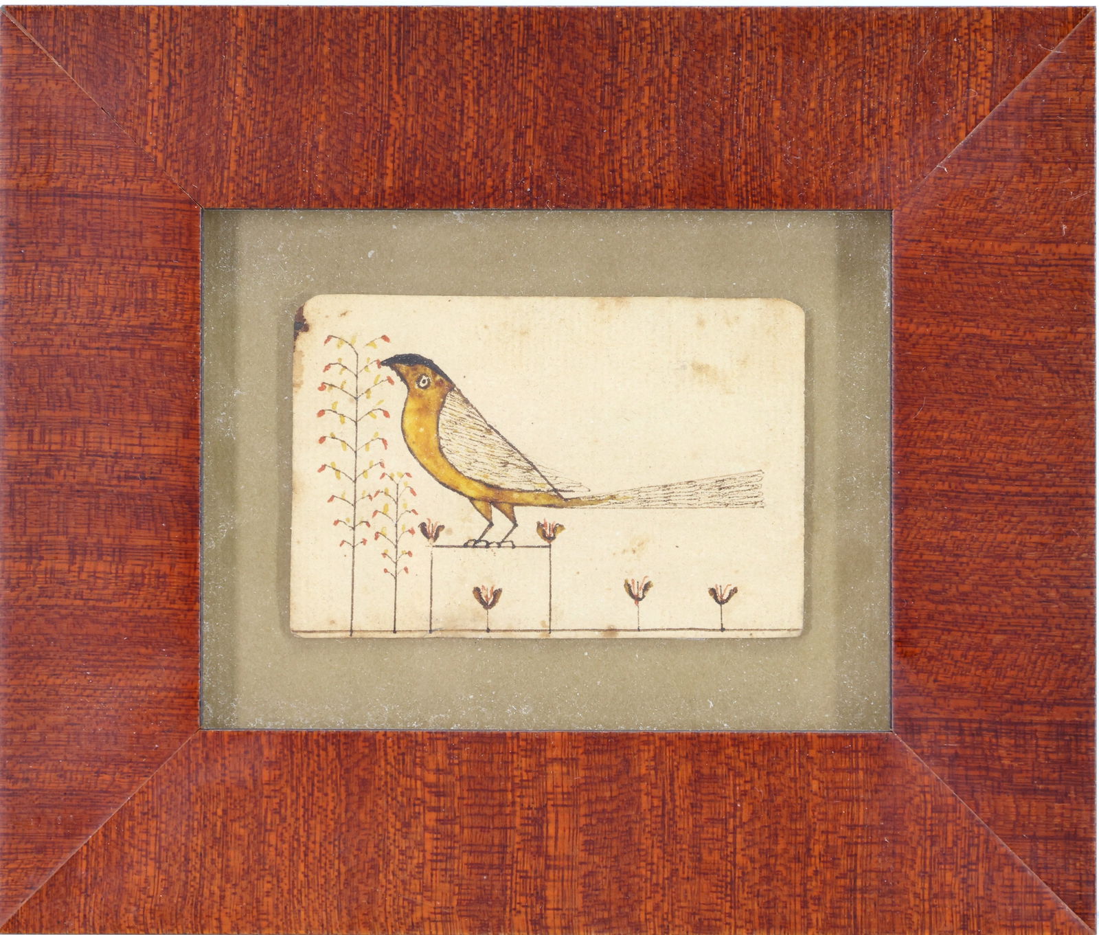 Watercolor Fraktur Drawing (1 of 3)