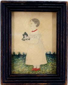 Watercolor Folk Art Drawing