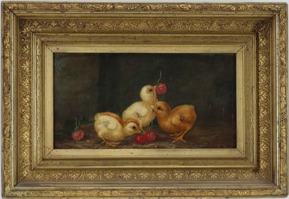 Oil on Board, Signed