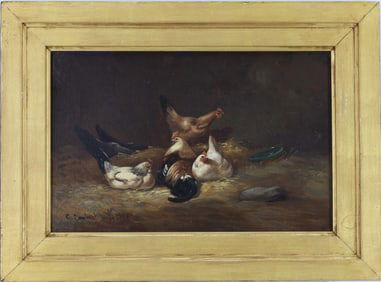 Oil on Canvas, Signed
