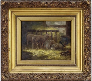 Oil on Canvas, Signed