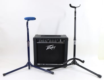 Peavey Guitar Amp and Guitar Stands