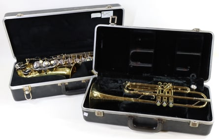 Alto Saxophone and Trumpet