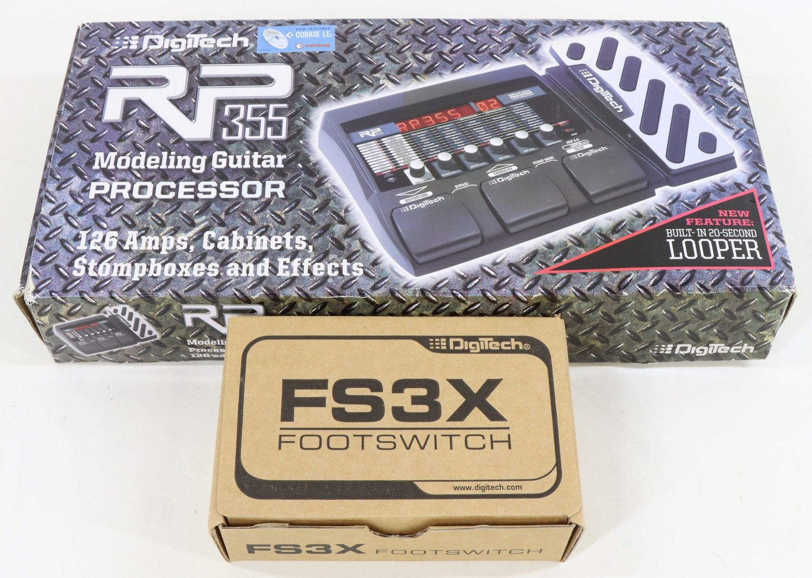 Digitech RP355 and FS3X Pedals (1 of 9)