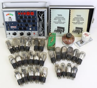 Eico Tube Tester and Vintage Vacuum Tubes