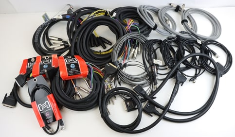 Various Audio and Recording Cables