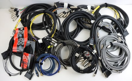Various Audio and Recording Cables